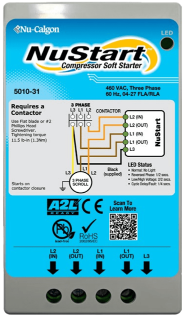 Nu-Calgon 5010-31 Nustart 460 V Three Ph