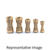 PRO-Fit™ 87020 Union, 1/2 in Connection Size 1, Connection Type 1: Push-to-Connect, 870 psi Max Working Pressure, Brass