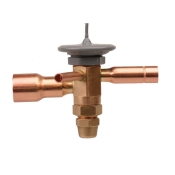 Sporlan® 169153 Thermostatic Expansion Valve, R-402A, R-404A, R-507A, R-452A Refrigerant, 1/8 in Inlet, ODF Inlet