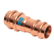 Streamline® RP01011 ACR Reducer, Reducer Fitting, 3/8 in Connection Size 1, Connection Type 1: Press, Copper