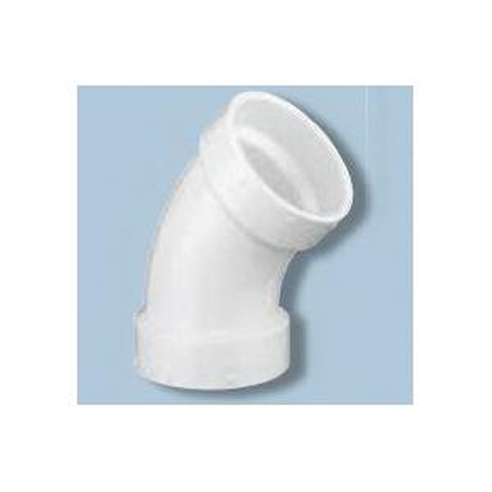 TIGRE 321-3402 Elbow, 2 in Hub x 2 in Hub, PVC