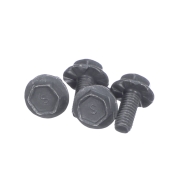 TRANE® SCR01996 Forming Screw With Gernibs Taptite, Hex Washer Head, Hex Drive, #10-32 Thread, 0.438 in, 0.408 in L