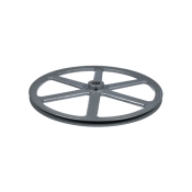 TRANE® SHE05385 Sheave, 1-Groove, 3 to 4.99 in OD, 7/8 in Dia Bore, 4.4 in D, Iron