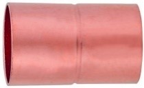 Wolverine Brass 99670 ACR 3/4OD x 3/4OD Copper Straight Coupling with Rolled Stop C x C