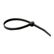 Wagner® WTB07C Wire Tie, 7 in L, Nylon, 50 lb Tensile Strength, Black
