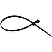 Wagner® WTMB07C Wire Tie With 7 in Mounting Hole, 7 in L, Nylon, 50 lb Tensile Strength, Black