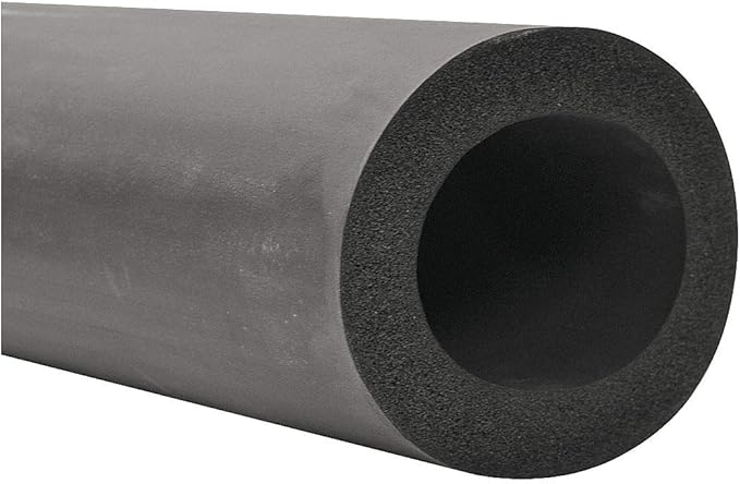 Aeroflex Aerocel AC 330-AC35812 Elastomeric Pipe Insulation, 3-5/8" Inside Diameter, 1/2" Wall Thickness, 72" Length, For 3-1/2" (Copper) Pipe, 2.04 R-Value, -297-257 Â°F, Unslit