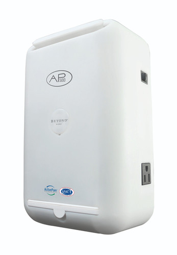 Aerus AP500 00693 Plug-In Ultra Violet Air Cleaner, 40-60 CFM Air Flow Capacity, 120 V, 13 W, Viruses, Bacteria, Mold, Fungi, Vocs, Smoke, Allergens, Odors, 34-100 Â°F, 12" Height, 6" Width