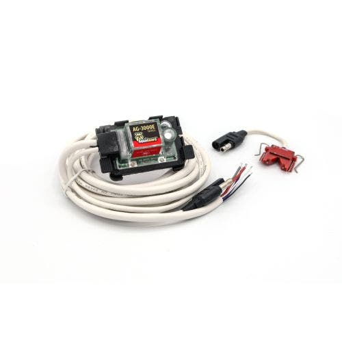 RectorSeal® 96128 AquaGuard AG-3180E Micro Pan Sensor, 24 VAC, â‰¤60 Seconds Time Delay, Primary Drain Pan Mount (Using Adjustable Mounting Clips Or Double Sided Tape), Wire Leads (6 Ft) End Type, Plastic, 5 A @ 24VAC (Relay Red To Purple), 1 A @ 24VAC (Normally Open Contact Red To White), 1-9/10" H x 1-2/5" W x 1" D Dimensions