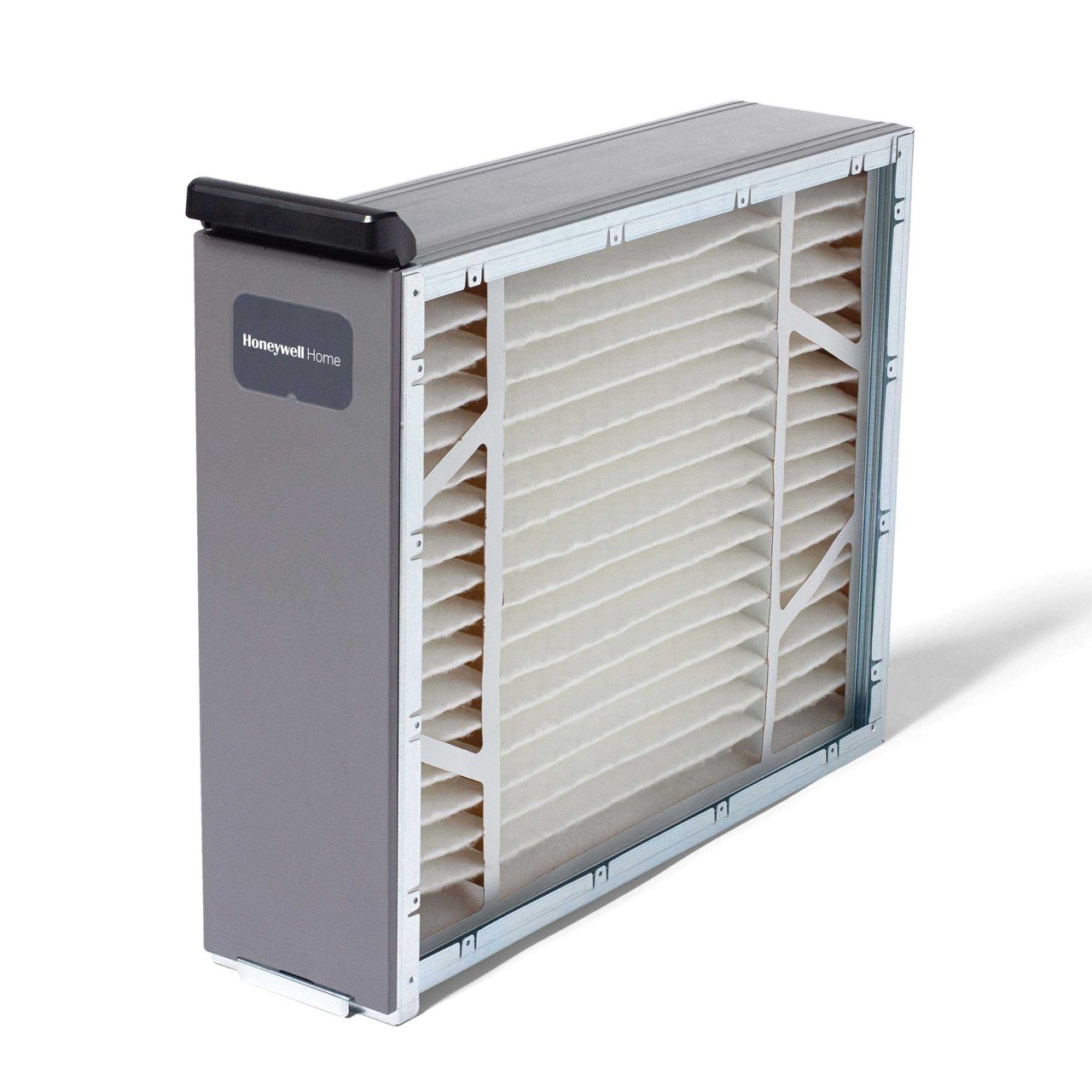 Resideo F100 Series F100F1625 Media Air Cleaner, 16" x 25" x 4" Nominal Size, Disposable Pleated Media Filter, 11 MERV, 32% (0.3-1.0 Microns), 72% (1.0-3.0 Microns), 96% (3.0-10.0 Microns), 1,400 CFM, 0.23 In. Wc. (At 500 FPM) Pressure Drop, Deep Pleated