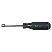 hilmor® 1839059 Magnetic Nut Driver, 1/4 in Shank, Hex Point, 3 in L Shaft, Red
