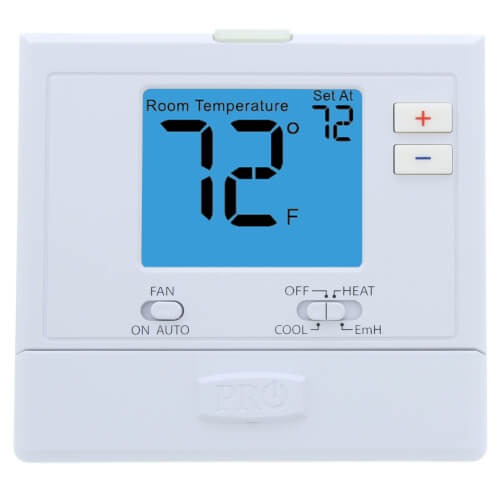 DiversiTech® T721 Programmable Thermostat 2H/1C HP 2H/1C Conventional