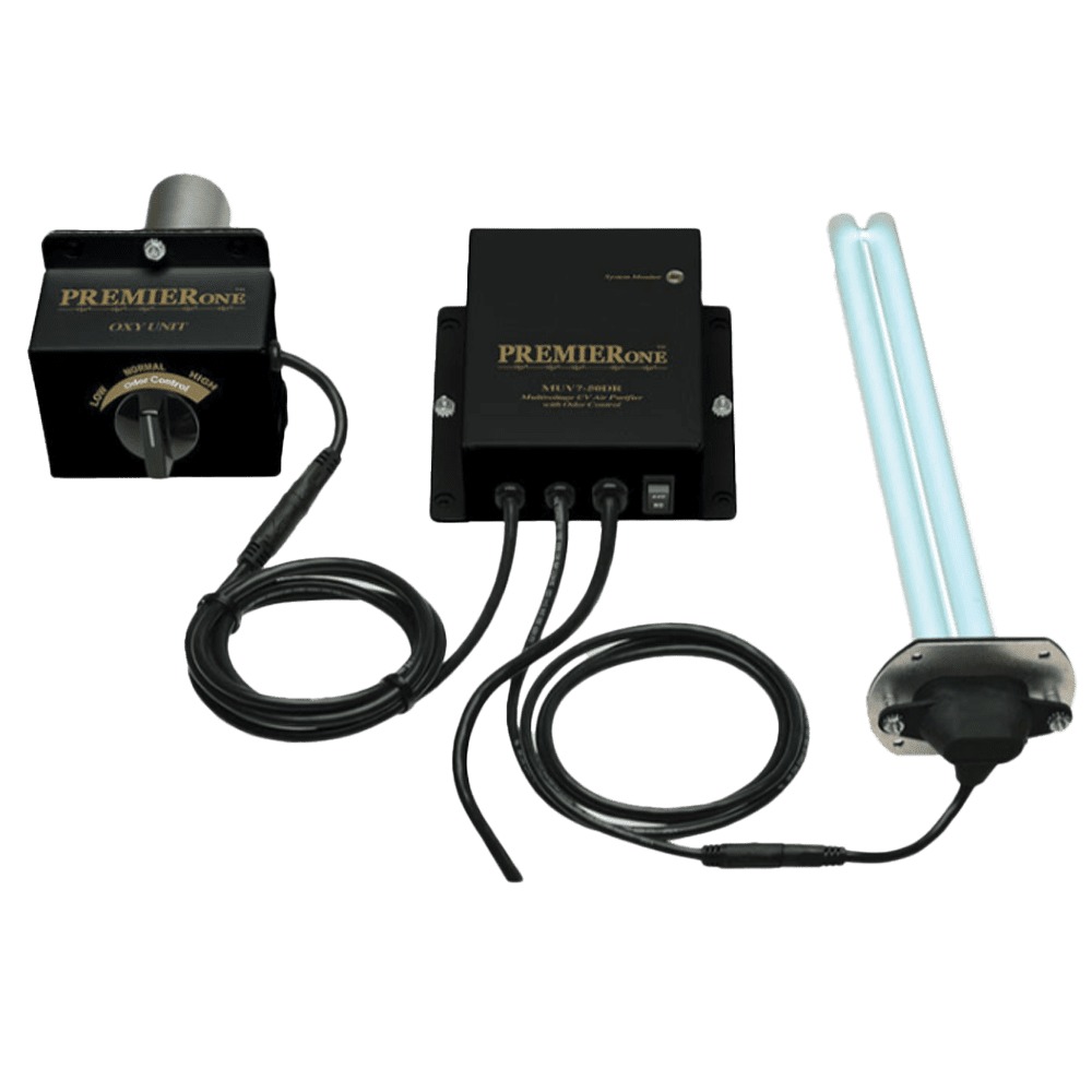 PREMIERONE™ MUV-7-50DR-16 AIR TREATMENT UNIT UVC 3PC REMOTE UV/OD