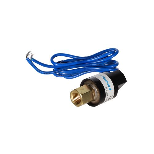 DiversiTech PLP1535 Low Pressure Control, 15 PSI (Open), 35 PSI (Close) Set Points, SPST (Open On Pressure Fall), SAE Female Flare (With Valve Core Depressor), 1/4" Connection Size, 12-240 V, 2.9 A (RLA, 208-240 VAC); 5.8 A (RLA, 110-120 VAC); 5 A (RLA, 48 V); 10 A (RLA, 12-28V), 0-650 PSI (Working)