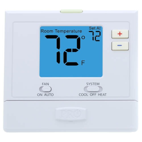 DiversiTech® T701 1H/1C Non-Programmable Thermostat