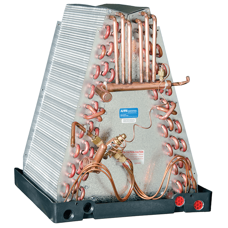 Mortex Summit CA120AD65Y Cased A-Coil, 10 Tons, R-410A, 120,000 BTU/hr, Aluminum (Coil), Plastic (Upflow Drain Pan), PVC (Horizontal Drain Pan), 500 PSI (Leak Test)