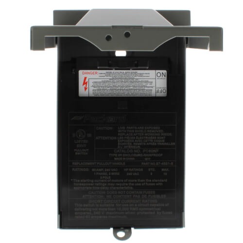 DiversiTech® PD60NF Non-Fused 60A Metal Disconnect