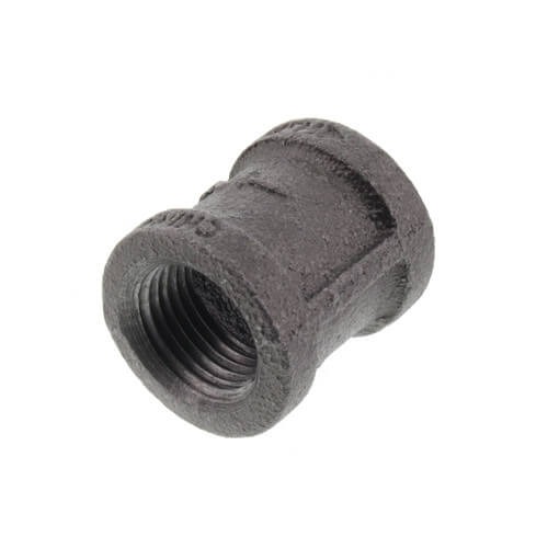 PLUMBMASTER® 55166 Black Iron Coupling 1/2FIP