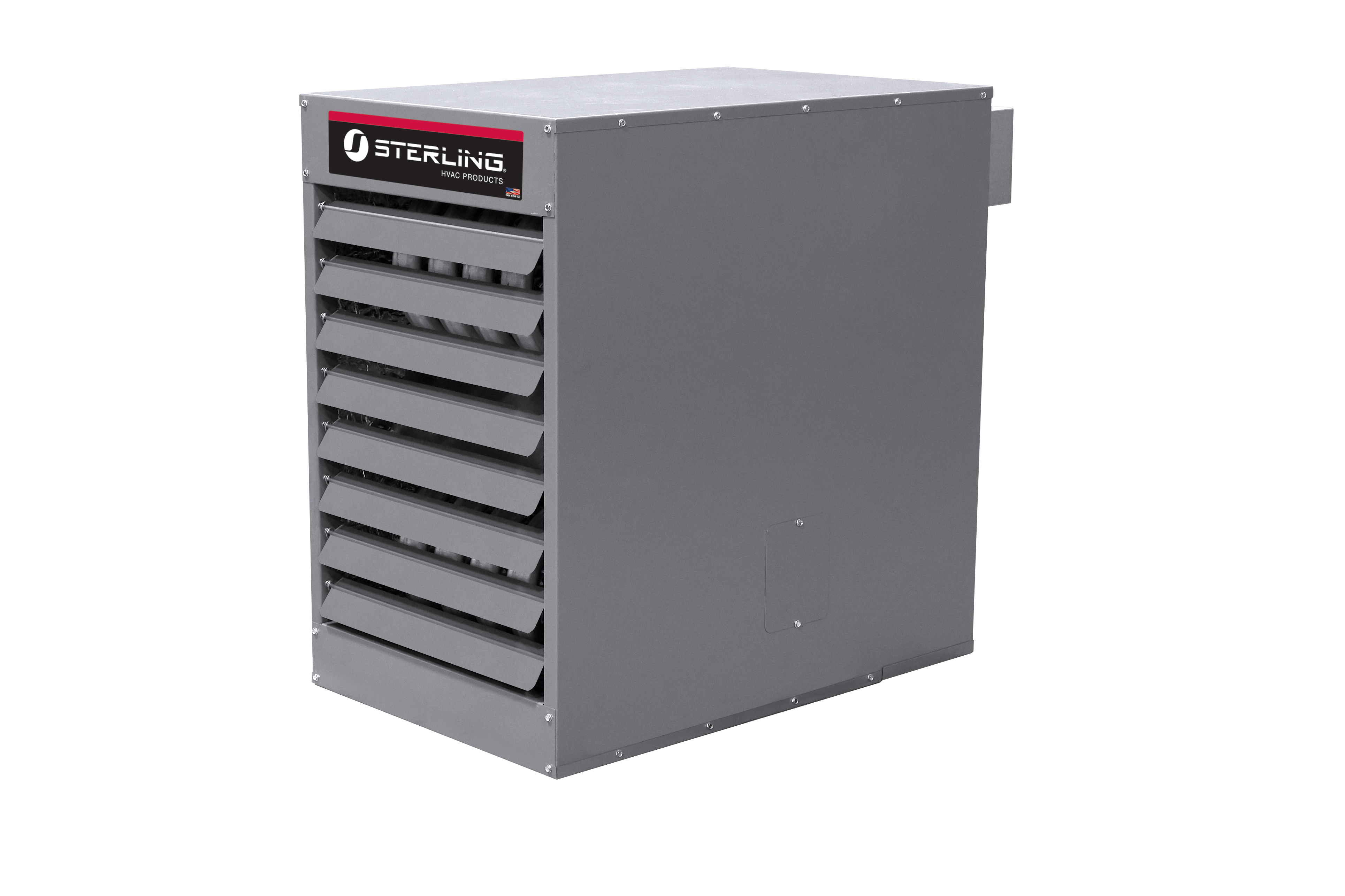 Sterling HVAC XF Series XF300A1NS1110 Propeller Unit Heater, 300,000 BTU/hr, Natural Gas, 115 V, 190 W (Motor x 2), NPT, 3/4" (Gas Inlet) Connection Size, 1 Phase