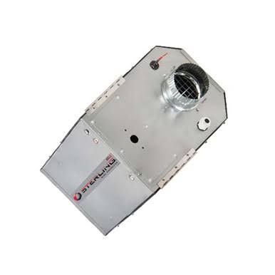 STERLING 11RSS150N2U0 Burner Box, Natural Gas Fuel, 150000 Btu/hr, 2 Stages, 115 V, Box Function Type