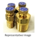 B&D N76-02 Pipe Plug, 1/4 in, MPT, Brass, Plug, 1/4 in, Plug