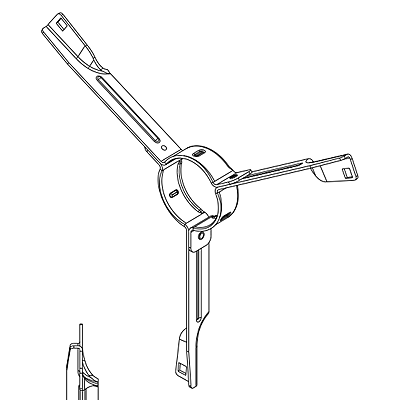 TRANE&reg; BRK03735 Blower Motor Bracket