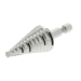 DIABLO® DSD0875S12 12-Step Drill Bit, 3/8 to 7/8 in Dia, 2-3/4 in L, Hex Shank, 1/4 in Shank, HSS, 1/4 in Chuck