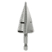 DIABLO® DSD1125S17 17-Step Drill Bit, 7/8 to 1-1/8 in Dia, 3-1/32 in L, Hex Shank, 1/4 in Shank, HSS, 1/4 in Chuck
