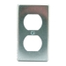 DiversiTech® 620-252 2-Duplex Flat Receptacle Cover, Steel