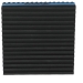 DiversiTech® MP-4E EVA Anti-Vibration Pad, 7/8 in H, 4 in W, 4 in D, Rubber, Black/Blue