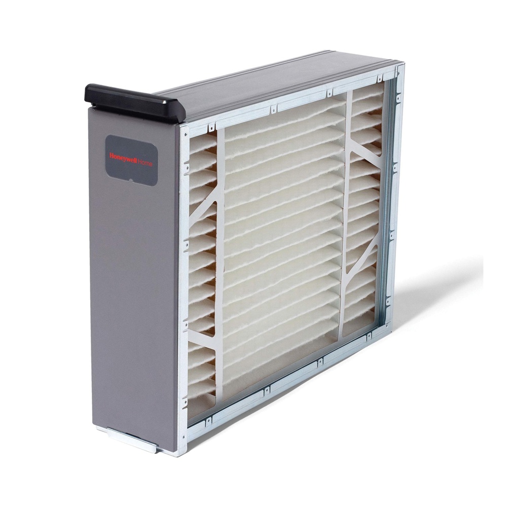 Honeywell Home F100F2020/U Disposable Media Air Cleaner, 20-7/16 in W, 20-3/16 in H, 6-3/4 in D, 2000 cfm Air Flow