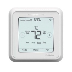 Honeywell Home 6000 Series TH6320WF2003/U Wi-Fi Programmable Thermostat, 20-30 V, 1 A, 1 deg F Accuracy, UWP Mounting
