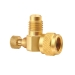 JB Industries A33500 Thumbscrew Core Depressor, R-410A Refrigerant, For Pipe Size: 1/4 in, 1/4 in Connection Size 1
