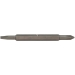 KLEIN TOOLS® 13991-8 4-in-1 Electronic Bit, #0, 3/32 in Bit, 4 -Piece, Phillips, Slotted Drive, 1.8 in L, Steel