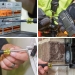 KLEIN TOOLS® 32581-6 4-in-1 Multi-Bit Electronic Screwdriver, 3/32 in, 1/8 in Bit, 4 -Piece, Magnetic: No, 6-1/2 in L
