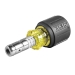 KLEIN TOOLS® 65131-1 Nut Driver, 1/4 in, 5/16 in Nut, Hex Drive, Magnetic: Yes, 1-1/2 in L Shaft, 8-1/2 in L