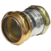 MORRIS 990 Raintight EMT Compression Coupling, For Pipe Size: 1/2 in, Steel