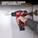 Milwaukee® M12™ 2497-24H Cordless 4-Tool Combo Kit, Battery, Lithium-Ion, 8 -Piece, 3/8 in Chuck, Black/Red