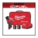Milwaukee® M12 FUEL™ 3453-22 Hex Impact Driver Kit, 1500 in-lb Torque, Battery Power Source, Brushless Motor, Hex Drive