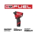 Milwaukee® M12 FUEL™ 3453-22 Hex Impact Driver Kit, 1500 in-lb Torque, Battery Power Source, Brushless Motor, Hex Drive