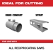Milwaukee® SAWZALL® 48-00-5188 Blade, 0.035 in Thickness, 18 TPI, Bi-Metal, Applicable Materials: Medium Metal