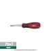 Milwaukee® 48-22-2761 11-in-1 Multi-Bit Screwdriver With SQ, 1/4 in, 3/8 in Drive, #1, #2, 3/16 in, 1/4 in, T10, T15 Bit