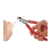 Milwaukee® 48-22-6107 Diagonal Cutting Pliers, 4.1 in L, 0.88 in L Blade, 8.1 in W, Red/Silver, Comfort Grip Handle
