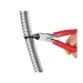 Milwaukee® 48-22-6107 Diagonal Cutting Pliers, 4.1 in L, 0.88 in L Blade, 8.1 in W, Red/Silver, Comfort Grip Handle