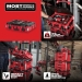 Milwaukee® PACKOUT™ 48-22-8424 Tool Bo, Metal/Polymer, 6-1/2 in H, 22.1 in W, 16.2 in D, 75 lb Load, Red