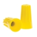 NSI Easy-Twist™ WC-Y-C Wire Connector, 22 to 8 AWG Wire, 600 V, Thermoplastic Insulation, Yellow