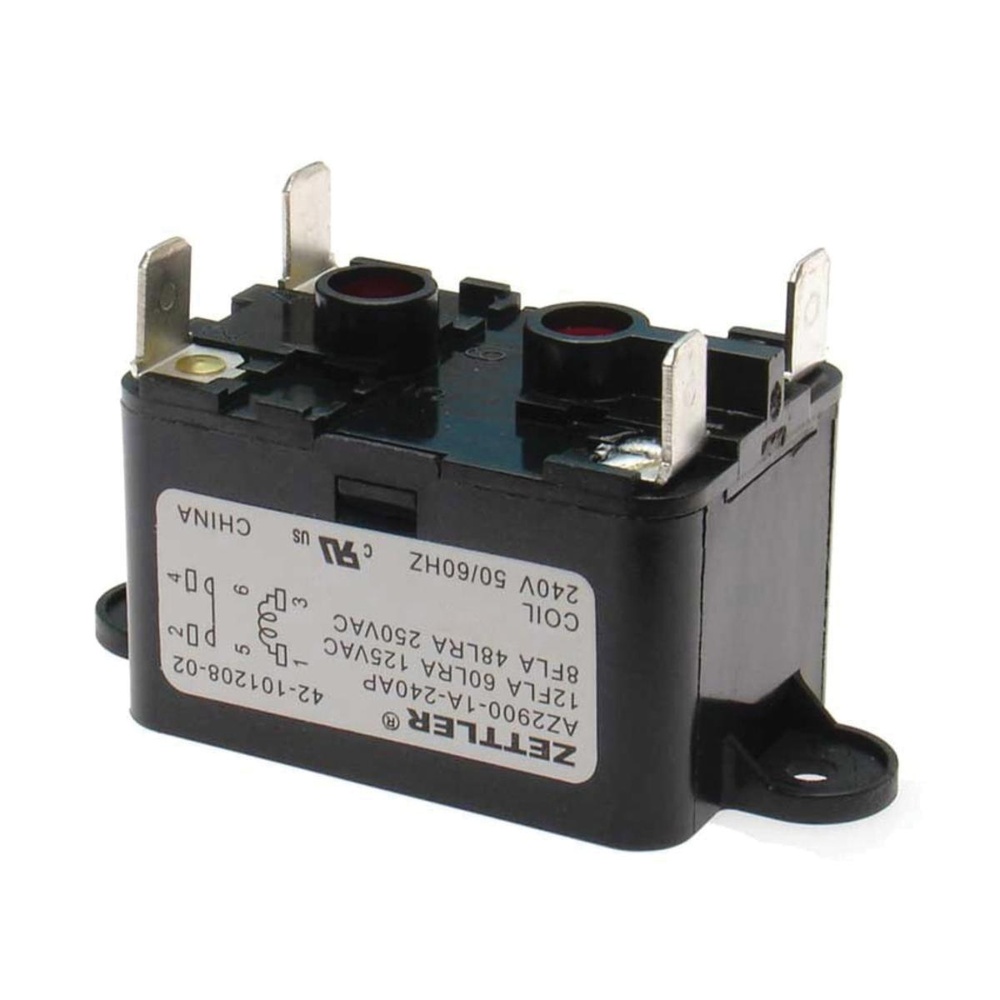 Rheem® 42-101208-02 Relay, 208 to 230 VAC Coil, SPST