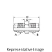 Streamline® A 00329 Union Connector, Connector Fitting, 1/2 in Connection Size 1, 1/2 in Connection Size 2, Brass