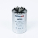 TITAN HD® PRCFD2575A Run Capacitor, 25 + 7.5 uF MFD, 370/440 V, Round, Dual Capacitor, Aluminum, 50/60 Hz
