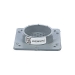 TRANE® ADP01052 Flue Connector With Perforated Air Diffuser, Plastic, Connector, For Pipe Size: 2 in, 4.4 in D